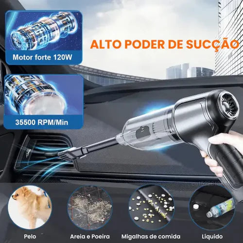 Aspirador de Pó Portátil 5 em 1 Master Cleaner® - FRETE GRÁTIS