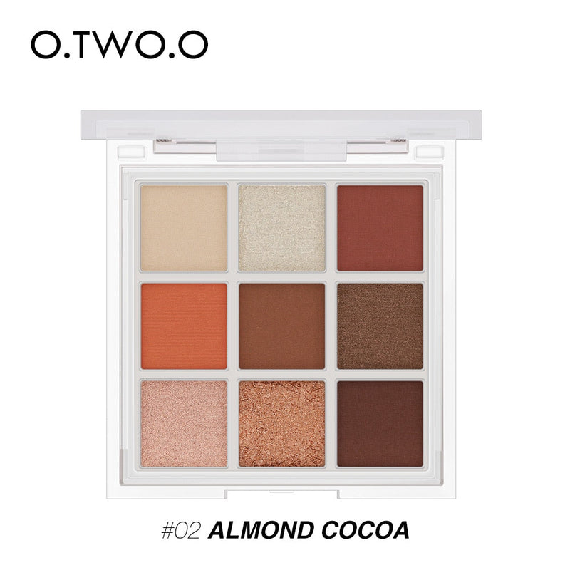 Paleta de Sombras O.TWO.O - 09 Cores - Gazolli Store