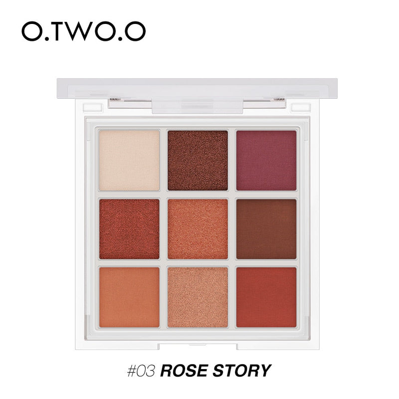 Paleta de Sombras O.TWO.O - 09 Cores - Gazolli Store