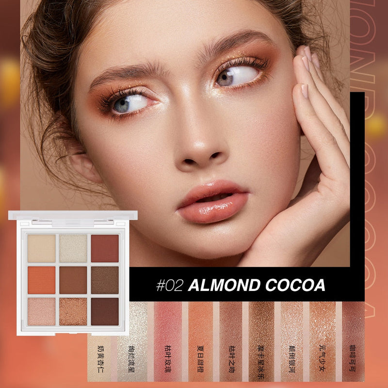 Paleta de Sombras O.TWO.O - 09 Cores - Gazolli Store