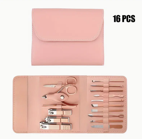 Kit [16 em 1] de Manicure e Pedicure Profissional GazolliStore™️